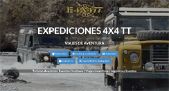 Desktop Screenshot of expediciones4x4.com